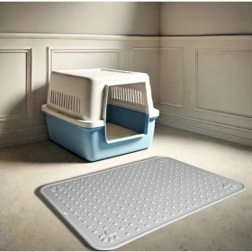 Resim Mikopet Evcil Hayvan Tuvalet Önü Paspası 