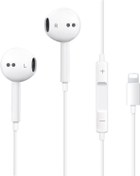 Resim Kablolu Kulakiçi Kulaklıklar, Dahili Mikrofon ve Ses Kontrollü Kulaklıklar, Müzik Kontrolü, Telefon Görüşmeleri, Gürültü Yalıtım Kulaklıkları iPhone 14/13/12/11/XR/XS/X/8/7/SE/Pro Max Tak ve Çalıştır 