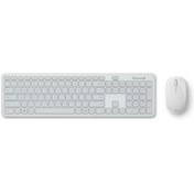 Resim Microsoft Accy Project Qhg-00042 Bluetooth Klavye Mouse Set Gri 