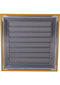 Resim Banyo-Wc Havalandırma Menfezi 60X50 Eloksal 