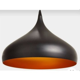 Resim Mylights Retro Rustik Vintage Siyah Metal Sarkıt Avize 40 Cm 