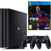 Resim Sony Ps4 Pro 1Tb Oyun Konsolu + 2. Ps4 Kol + Ps4 Pes 19 Oyun 