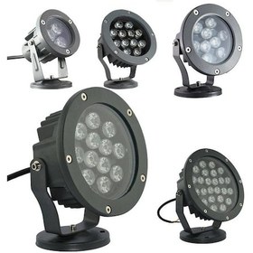 Resim Bahce Ve Ağaç Led Aydınlatma Armatürleri Yeşil 36w Dış Çapı 23,5cm Işık Güçü 360w-5040lm Yeşil 