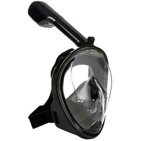 Resim Aksiyon Kamera Takılabilir Antifog Şnorkel Maskesi Deniz Gözlüğü Mavi 