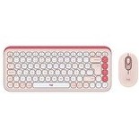 Resim Logitech POP ICON Bluetooth Klavye Mouse Seti Pudra Pembe 920-013077 