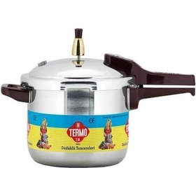 Resim Termo Alüminyum Düdüklü Tencere 6 L Gümüş 