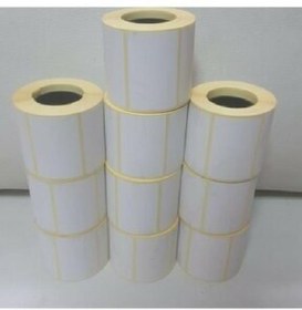 Resim Zebra Üreticiden 70 X 90 Barkod Etiketi 1 Rulo Eko Termal 500 Sarım 5 Li Paket 2500 Adet 