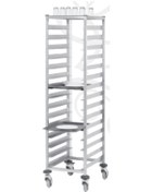 Resim Pimak Mutfak Bulaşık Arabası Tekli Tepsi Taşıma 37 X 53 Cm 