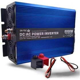 Resim Ortec Ort2000 12v 2000w Tam Sinüs Inverter 
