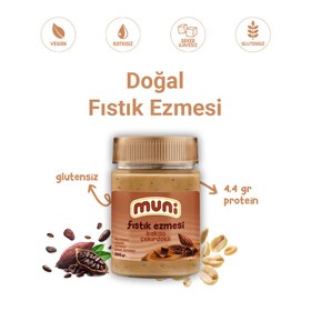 Resim Fıstık Ezmesi Vegan 3'lü 
