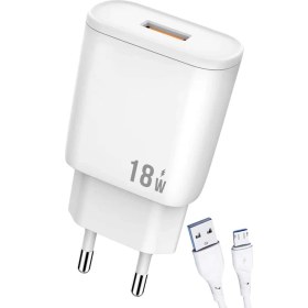 Resim Zipax Xiaomi Redmi Note 4x Şarj Aleti Micro USB 18W 3.0A Hızlı Şarj 
