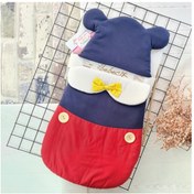 Resim Bebecix Unisex Bebek Lacivert Mickey Kundak 