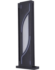 Resim Leezsing Rgb Işıklı Yüksekliği Ayarlanabilir Gpu Dikey Konumlandırma Ayiracı, Manyetik Tabanlı, 5v 3pın Argb Senkronizasyonlu, Grafik Kartı Düşmeyi Önleyen Alüminyum Tutucu - Siyah 