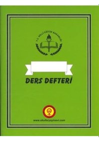 Resim Ders Defteri 7 Derslik Günlük Yoklama Fişli 