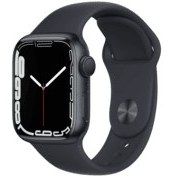 Resim Apple Watch Series 7 GPS 45 mm Gece Yarısı Alüminyum Kasa ve Spor Kordon Akıllı Saat Apple Türkiye Garantili