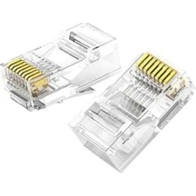 Resim Ecovibe Tkz Cat5 Cat6 RJ45 COB8P Ethernet Internet Modem Kablosu Soketi Network Tüm Cat5 Cat6 Uyumlu Soket (20) 