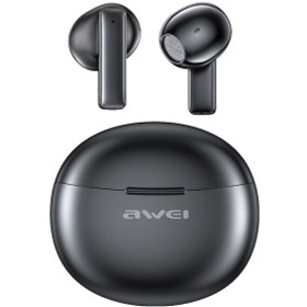 Resim Awei T87 Gerçek Kablosuz Bluetooth Spor Kulaklığı Siyah - Black 