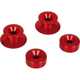 Resim Lampa Motosiklet Sehpası Yükseltme 6-8Mm Kırmızı Aluminyum Bobin 