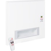 Resim ivigo Elektrikli Panel Konvektör Isıtıcı Fanlı Dijital 2500 Watt Beyaz Kumandalı Efp4550e25b 