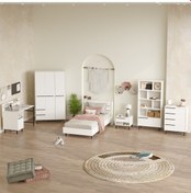 Resim Robin Home Lidya Genç Odası Takımı 6'lı Set Beyaz 