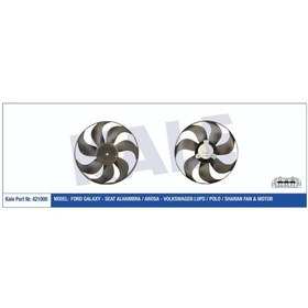 Resim Fan Motoru Pervaneli Polo 1.4 1.6 1995-1999 Polo 1.4 1.9Tdi 2001- 504645273 