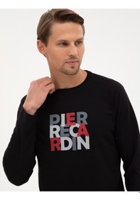 Resim Pierre Cardin Erkek Siyah Pijama Takım 50322654-001 Siyah 