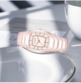 Resim Fochsia Lıge Siyah Seramik Kuartz Öğrenci Kol Saati Tarih Gösterge Hafif Ve Dayanıklı Diğer 