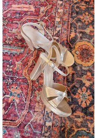 Resim 024 944 Topukla Kadın Yüksek Topuk Ayna Abiye Ayakkabı 001 