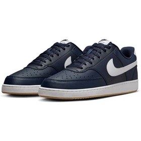 Resim Nike Court Vision Low Erkek Lacivert Günlük Sneaker FZ5547-400 