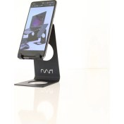 Resim Hansdo - Metal Telefon Standı - Telefon Tutucu - Şarj Standı - Metal - Siyah - SPHS1BL 