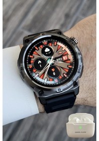 Resim Daniel Klein Dkgnct2128 Akıllı Saat Ve Bluetooth Kulaklık Siyah 