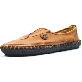 Resim Ernas 063 Hakiki Deri Taba Rok Kadın Babet Taba 