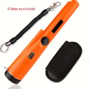 Resim Metal Dedektörü Pinpointer, Profesyonel El Tipi Pin Pointer Çubuğu, Hazine Arama Pinpointing Bulucu Prob 9V Pil dahil değildir 9V 
