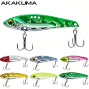 Resim 6 adet 7g/10g/14g/17g/20g Titreşimli Spinner Yem, Uzun Atışlı Metal Kaşık Yem, 3D Gözler Batan Jig 