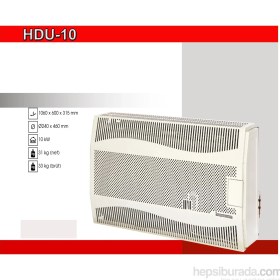 Resim Hoşseven HDU-10 11 Kw 9640 Kcal/H Hermetik Doğalgaz Sobası 