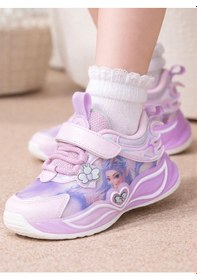 Resim Pepino 2205 Rahat Hafif Anorak Bebe Isıklı Spor Ayakkabı Lila 