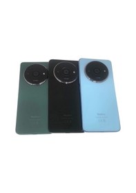 Resim Xiaomi Redmi A3 Kasa Arka Kapak Pil Kapağı Siyah 