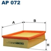 Resim Fıltron Ap072 Hava Fıltresı Corsa B Combo B X15td X17dt 