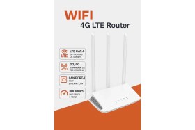 Resim 4g Modem - Wifi 4g Lte Router - Tak-Çalıştır Mobil Internet Çözümü 