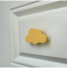 Resim Pomerol Sarı Bulut Dolap Kulpu - Çocuk Odası, Mutfak Ve Banyo İçin Modern, Şık Ve Dayanıklı Mobilya Kulp, Db 