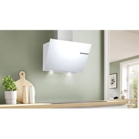 Resim Bosch DWK66PJ20T Ankastre Davlumbaz Duvar Tipi Beyaz Eğimli Tasarım 60 cm 