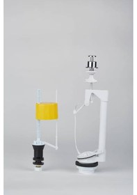 Resim JAPAR ANADOLU BASMALI REZERVUAR İÇ TAKIM VE RUVİTAPE TEFLON BANT Beyaz 