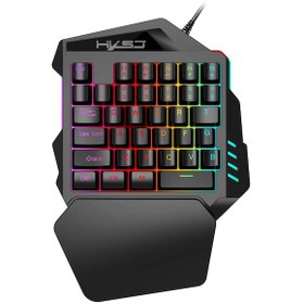 Resim HXSJ V100+ A869 Gaming 7200 DPI 7 RGB ışıklı Oyuncu Klavye+Oyuncu Mouse HXSJ V100+ A869 Gaming 7200 DPI 7 RGB ışıklı Oyuncu Klavye+Oyuncu Mouse