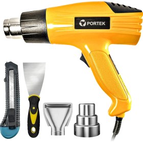 Resim Proxtech Profesyonel Bakır Sargılı 2 Kademeli Isı Ayarlı Sıcak Hava Üfleme Tabancası 
