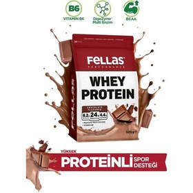 Resim Fellas Whey Protein Tozu Doypack - Çikolata Aromalı 525 G Çikolata 