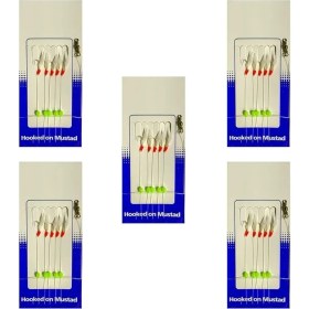 Resim Lidyahan Store Çapari Takımı 5 Adet No:8 150CM 0,30MM 5 Iğneli 