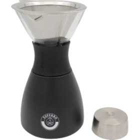 Resim Asobu Paslanmaz Çelik Siyah Kahve Demleme Seti, Pour Over - Po300 
