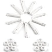 Resim 12 Adet Plastik Pim, Intex Havuz Yedek Parçaları, Plastik Havuz Pimleri, Çoğu Havuz Çerçevesi İçin - Dikdörtgen/yuvarlak Havuz 6 Cm /nc/ 