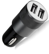 Resim NOYİSKA Tüm Araçlara Uyumlu Araba Çakmaklık Şarj Aleti Cel Telefonu Çift Usb Araba Şarz Cihazı Söketi 