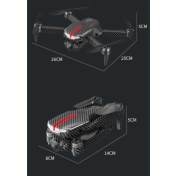Resim Aerial Drone HD Coklu Kamera, Brushless, Optical Flow, 20 dk Ucus, 100 m, Obstacle Avoidance 